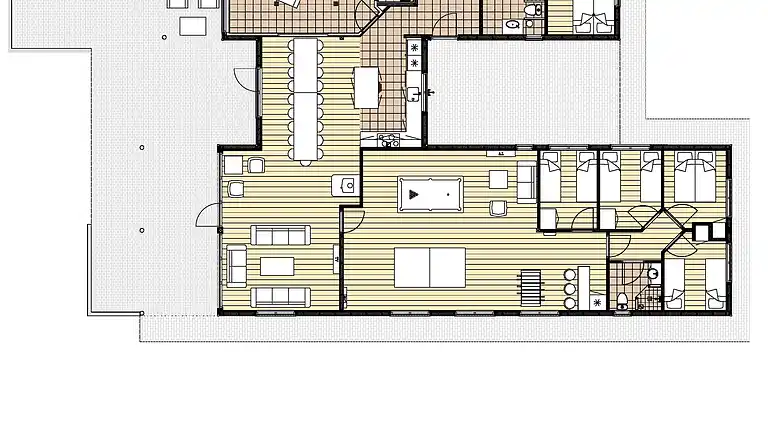 Charming summer house by the Limfjord for 18