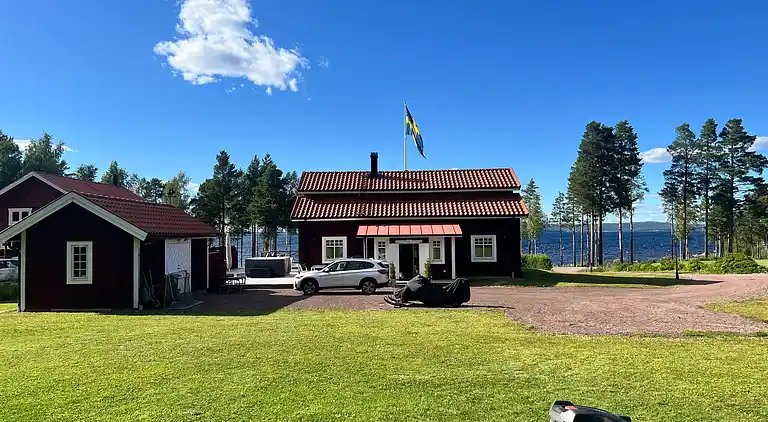 Luxuriöse Villa am See in Tällberg mit eigener Sauna und