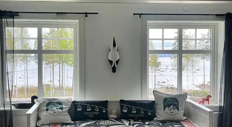 Luxuriöse Villa am See in Tällberg mit eigener Sauna und