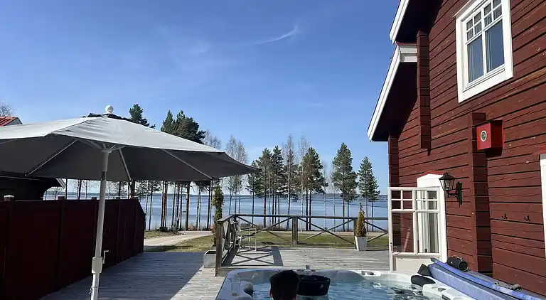 Luxuriöse Villa am See in Tällberg mit eigener Sauna und