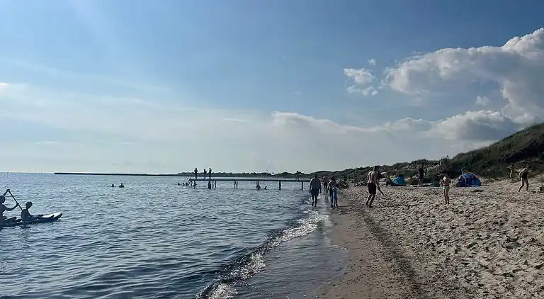 Schönes Ferienhaus mit Garten nah am Wasser