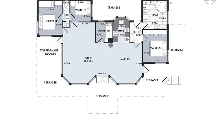 Ferienhaus am Egsmark Strand