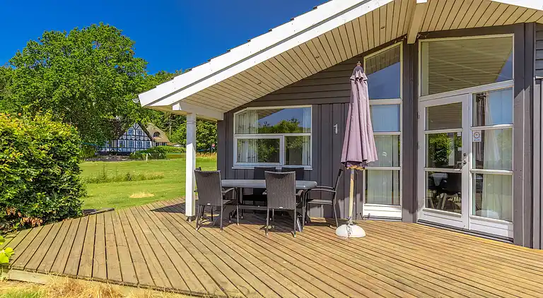 Schönes Ferienhaus mit SPA und Sauna.