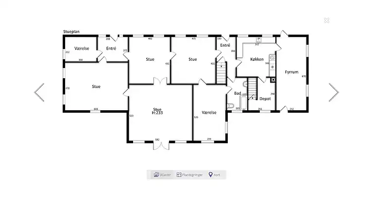 Großes Ferienhaus mitten auf Bornholm