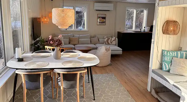 Schönes Ferienhaus mit Garten nah am Wasser