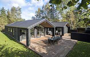 Luksus sommerhus for 16 pers. med basseng & spill