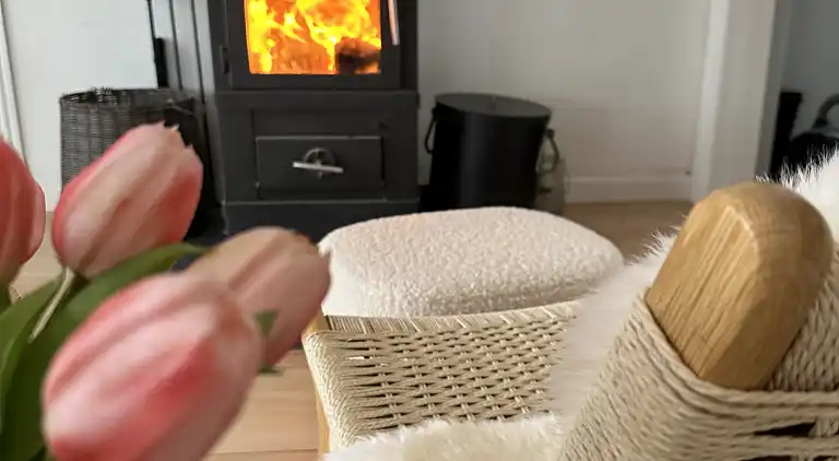 Stort sommerhus tæt på strand og natur