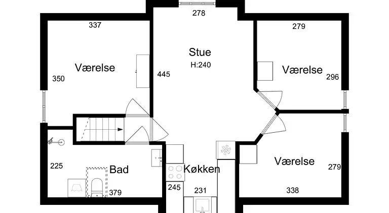 Ferielejlighed i naturskønne omgivelser.