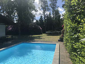 Holiday home, swimmingpool and beach