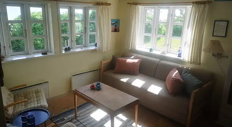 Gemütlich Ferienhaus fast am Strand