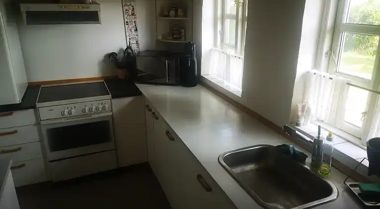 Gemütlich Ferienhaus fast am Strand