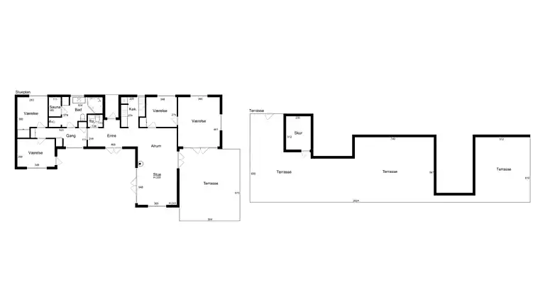 Lys og rummelig sommerhus nær Vejby Strand