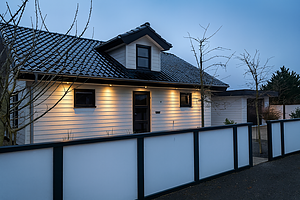 Schönes Ferienhaus am Strand + Sauna