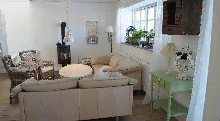 Stort feriehus i "badehotellet" stil 