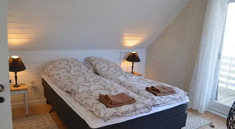 Stort feriehus i "badehotellet" stil 
