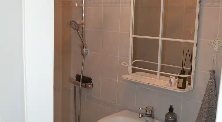 Stort feriehus i "badehotellet" stil 