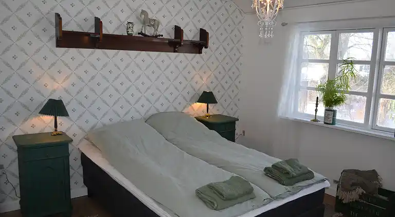 Stort feriehus i "badehotellet" stil 