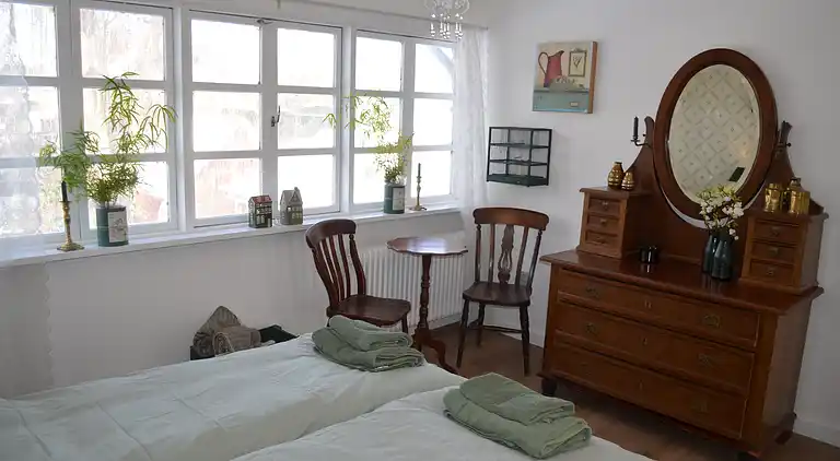 Stort feriehus i "badehotellet" stil 