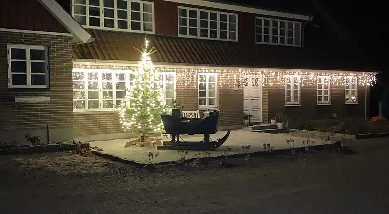 Stort feriehus i "badehotellet" stil 