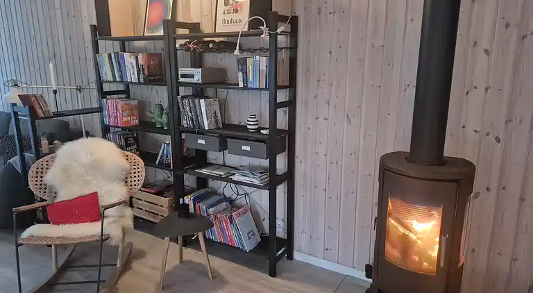 Ruhiges Ferienhaus 800 m vom Strand