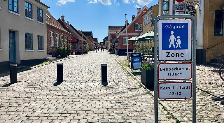 Historisk byhus i Ærøskøbing
