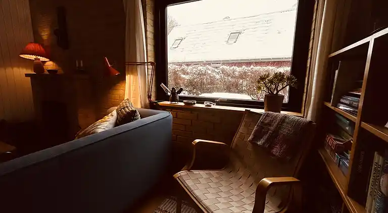 Charmerende og hyggeligt sommerhus