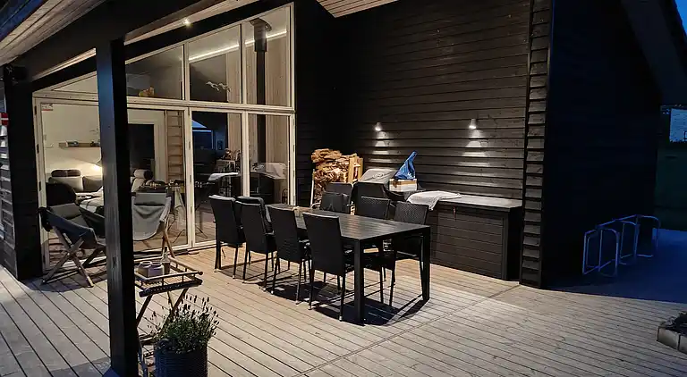 Stilvolles, energieeffizientes haus in Meeresnähe