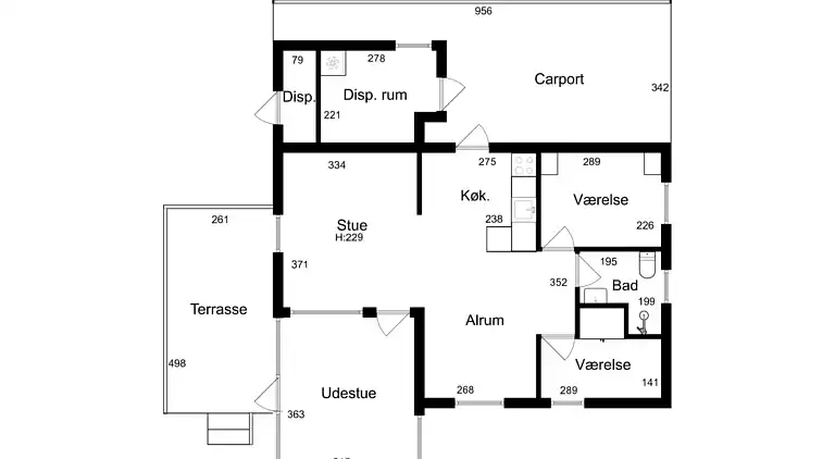 Ferienhaus nahe Høruphav – Ruhe & Meerblick