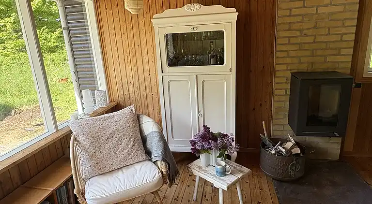 Gemütliches Strandhaus in ruhiger Natur