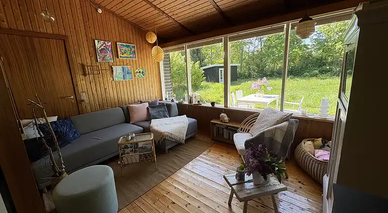 Gemütliches Strandhaus in ruhiger Natur