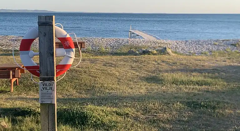 Gemütliches Strandhaus in ruhiger Natur