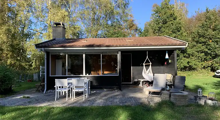 Gemütliches Strandhaus in ruhiger Natur