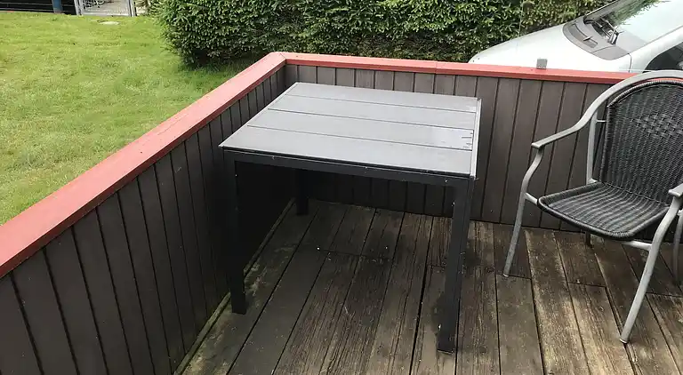 Hyggeligt sommerhus, kun 150 meter fra vandet.