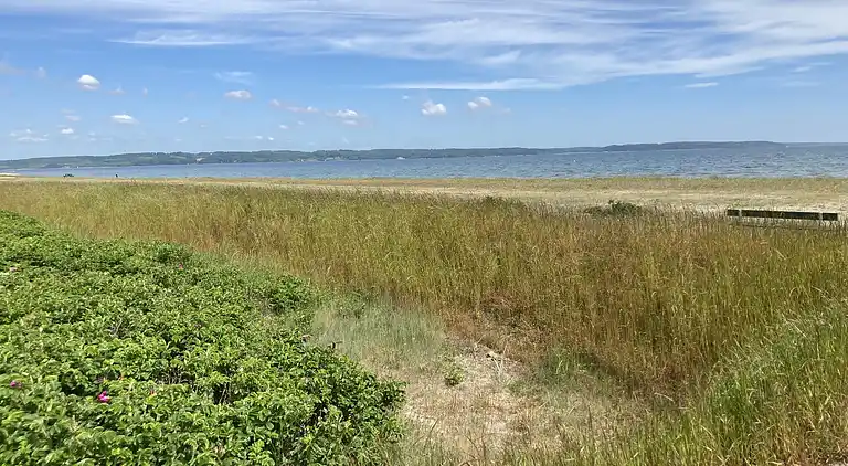 Hyggeligt sommerhus, kun 150 meter fra vandet.