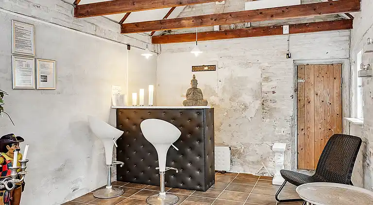 Stimmungsvolles Ferienhaus mit Spa und Garten