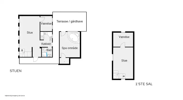 Stimmungsvolles Ferienhaus mit Spa und Garten