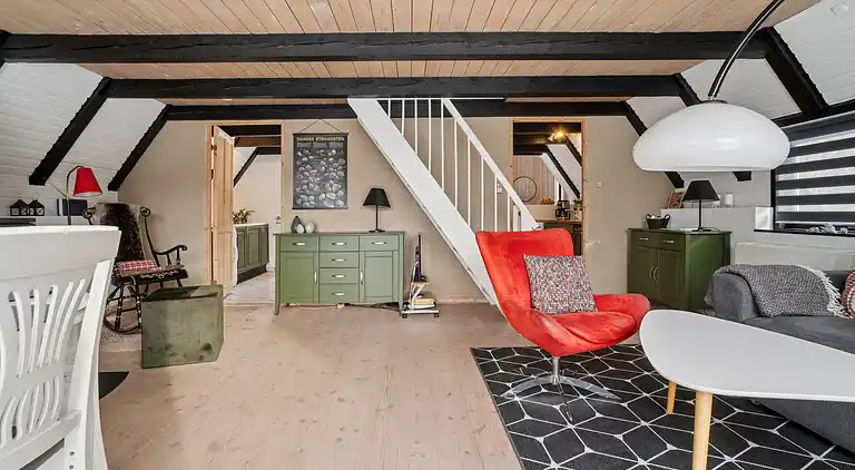 Sommerhus tæt på strand og Limfjorden