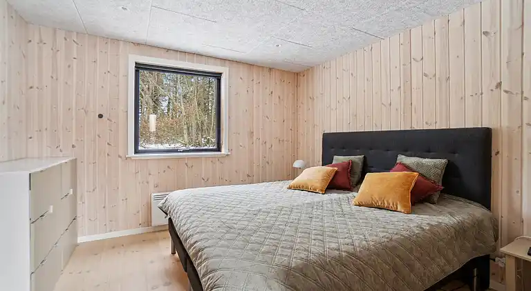 Sommerhus tæt på strand og Limfjorden