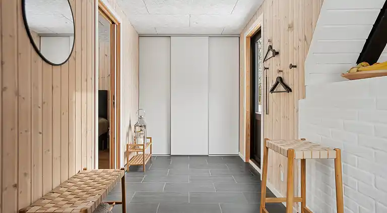 Sommerhus tæt på strand og Limfjorden