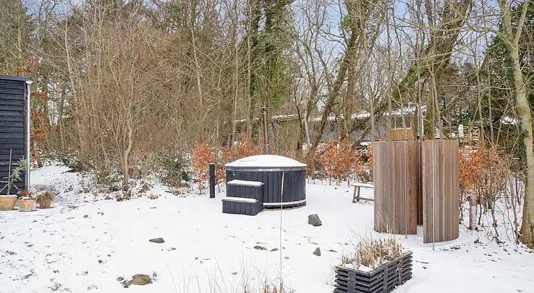 Sommerhus tæt på strand og Limfjorden