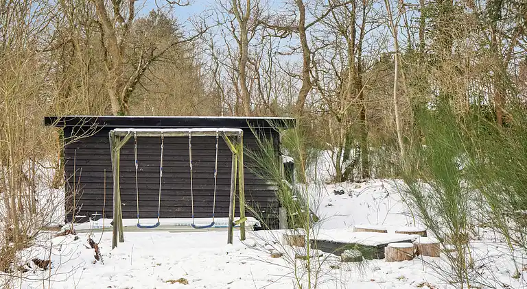 Sommerhus tæt på strand og Limfjorden