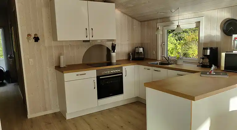 Fantastisk dejligt feriehus med hjørne-spa