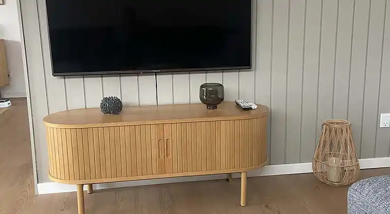 Ferienhaus in strandnähe.