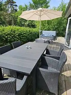 Schönes neues Ferienhaus mit aussen whirlpool