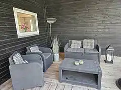 Schönes neues Ferienhaus mit aussen whirlpool