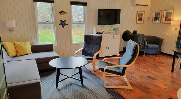 Hyggeligt sommerhus på Langeland – 300 m til hav