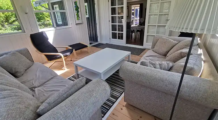 Hyggeligt sommerhus på Langeland – 300 m til hav