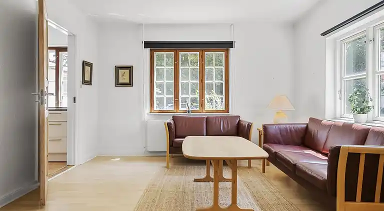 Lys og moderne feriebolig nær Hindemae Gods