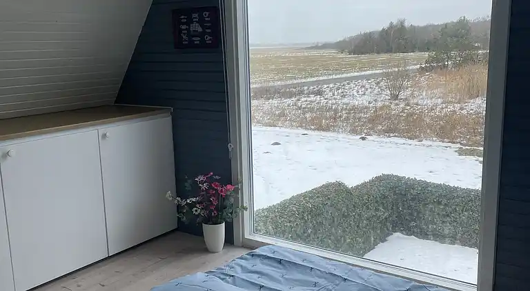 Ruhiges Ferienhaus mit Blick auf Randers Fjord