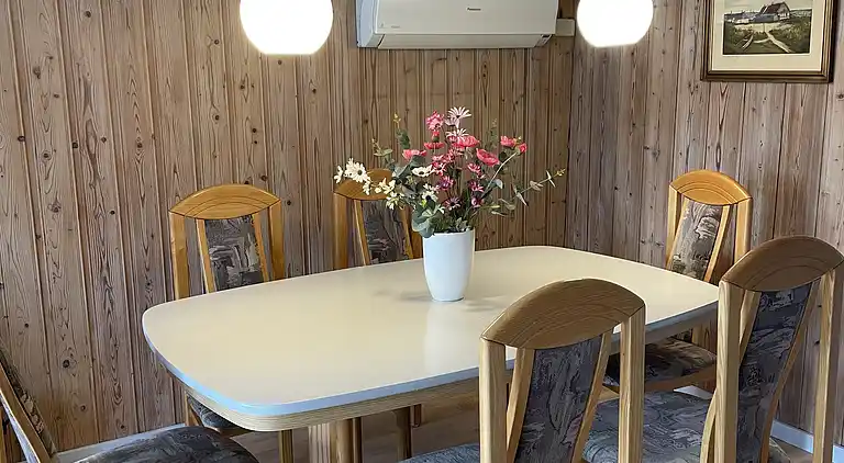 Ruhiges Ferienhaus mit Blick auf Randers Fjord